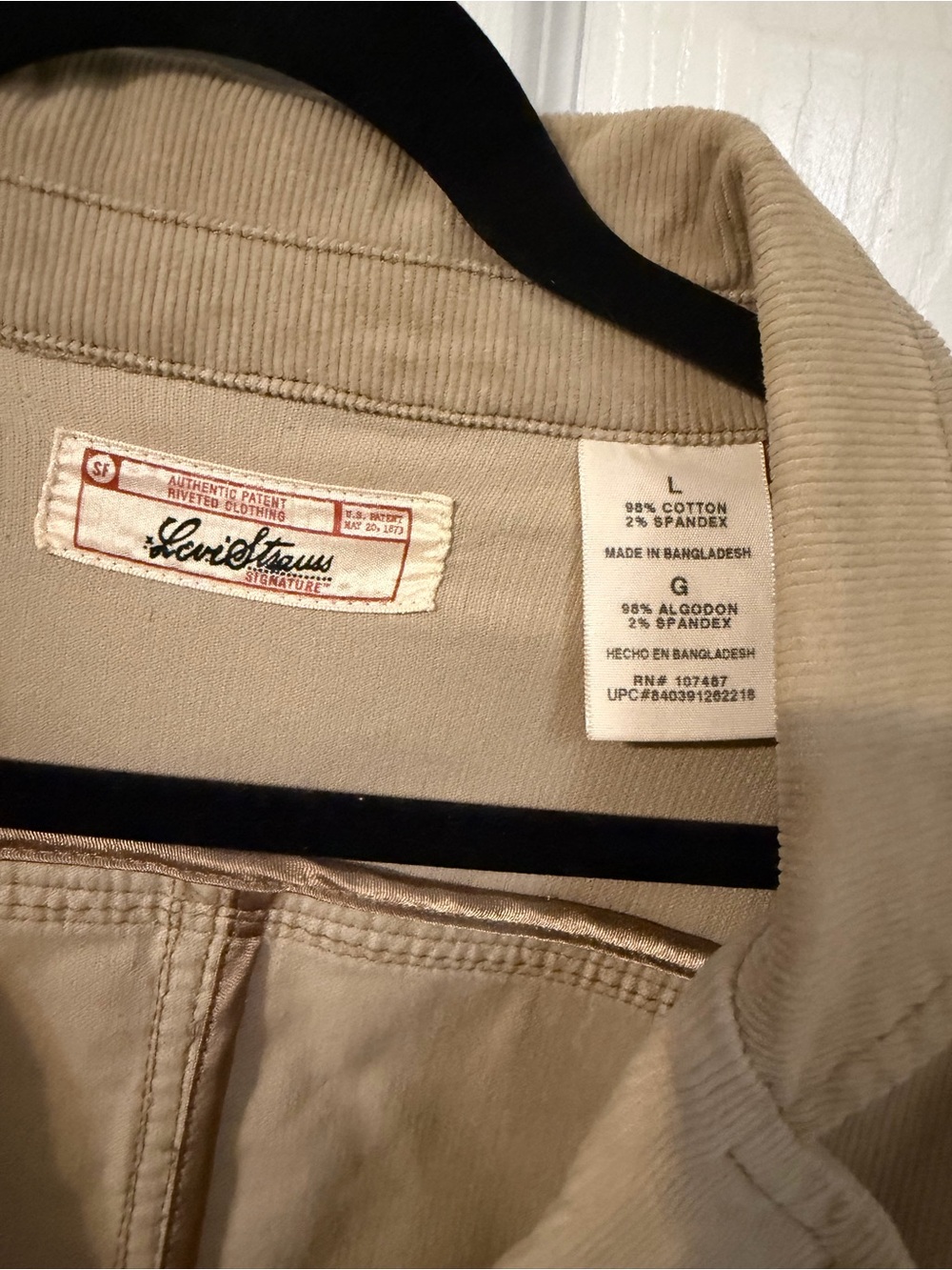 Vintage Levi's Signature womens Corduroy jacket